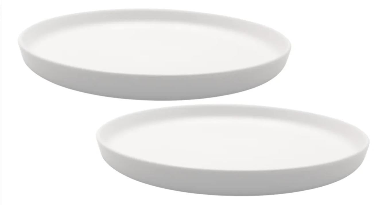 SET 4 PLATOS GRANDES SUSTENTABLES DE Ø25CMS BERGEN KAWI® - 2