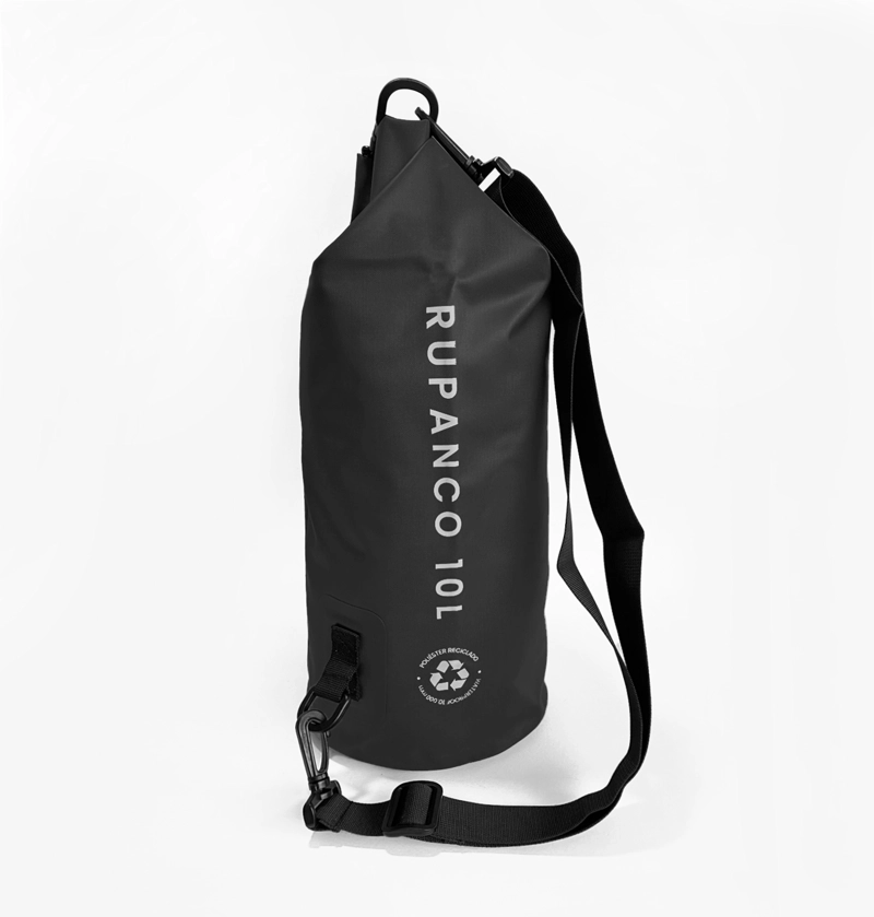 BOLSA SECA MOCHILA IMPERMEABLE 10 LTS SUSTENTABLE RUPANCO LENGA - 4