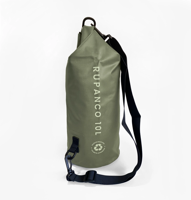 BOLSA SECA MOCHILA IMPERMEABLE 10 LTS SUSTENTABLE RUPANCO LENGA - 4