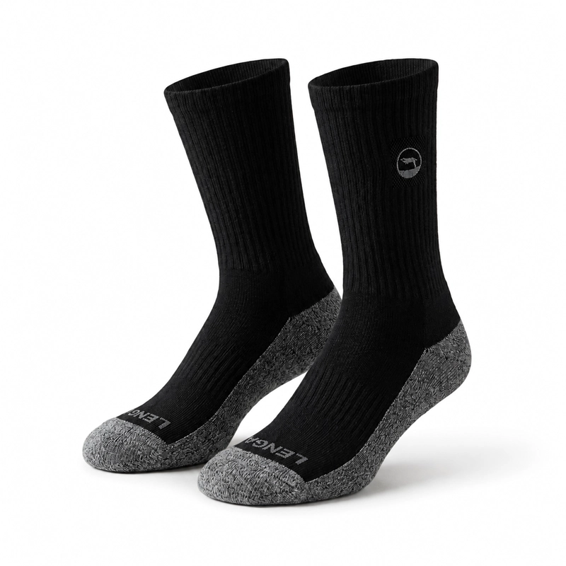 PACK X3 CALCETINES LARGOS ADULTO CREW TRANCURA LENGA® - 1