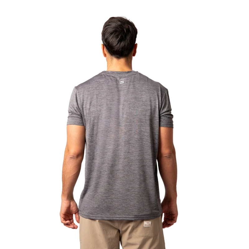 POLERA HOMBRE GRIT-DRY MANGA CORTA UV+ CHAÑAR LENGA - 2