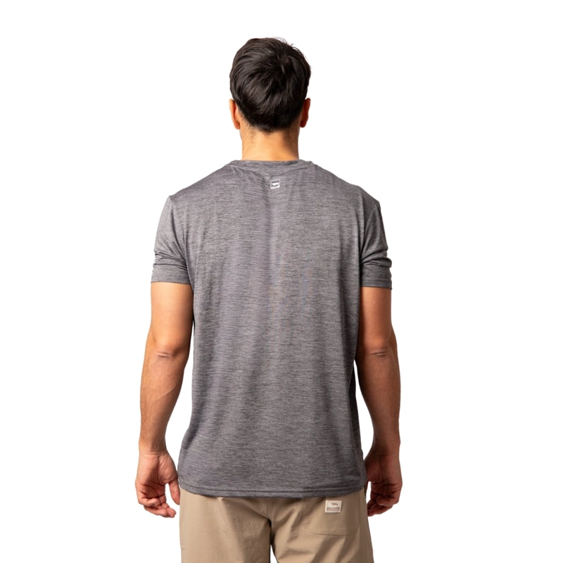 POLERA HOMBRE GRIT-DRY MANGA CORTA UV+ CHAÑAR LENGA - 2