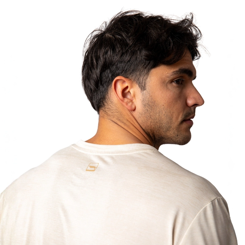 POLERA HOMBRE GRIT-DRY MANGA CORTA UV+ CHAÑAR LENGA - 3