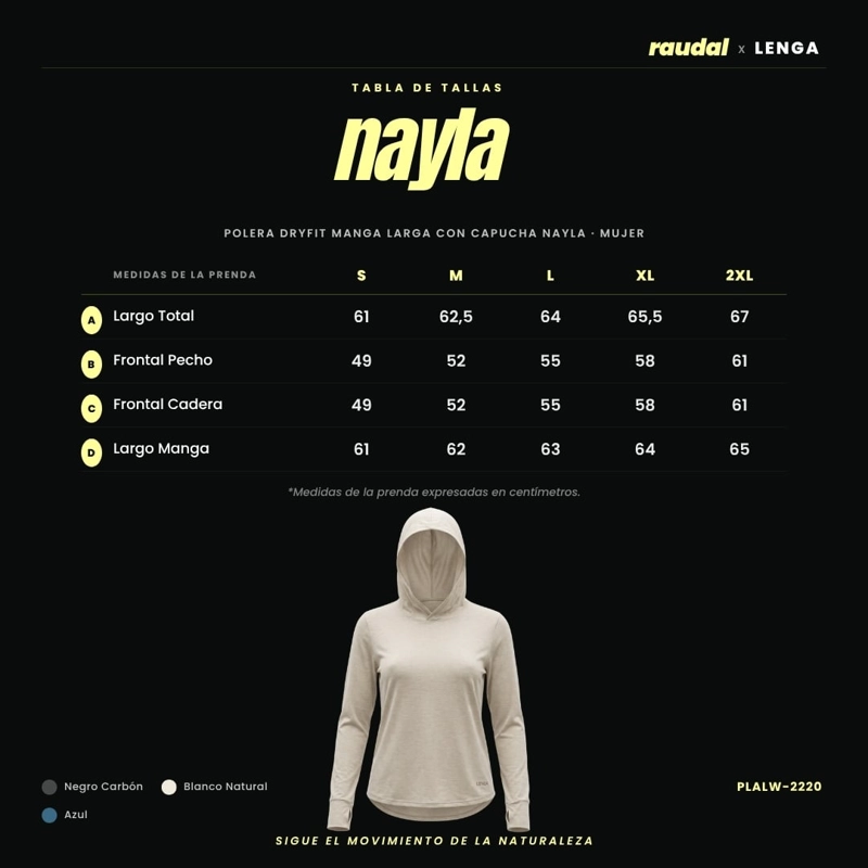 POLERA MUJER GRIT-DRY MANGA CORTA NAI LENGA UPF+50 - 7