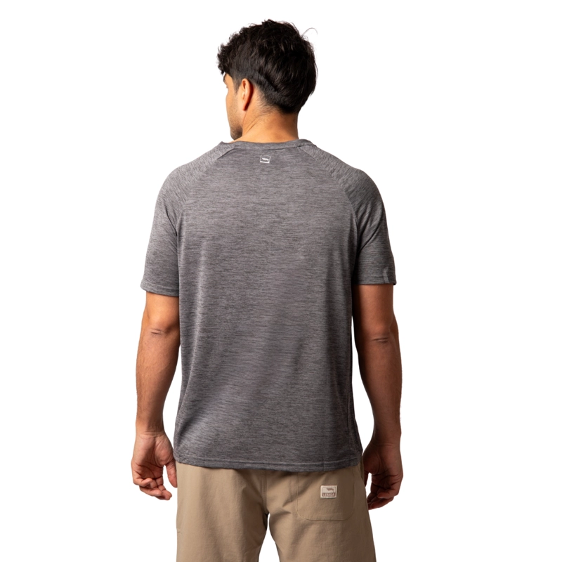 POLERA HOMBRE GRIT-DRY MANGA CORTA Y BOTONES UV+ SAMKA LENGA - 2
