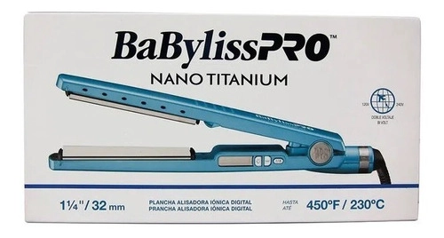 PLANCHA ALISADORA 32MM TITANIUM DIGITAL BIVOLTAJE BABYLISS - 8