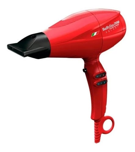 SECADOR DE CABELLO BABYLISS 2000 W VOLARE V1 MOTOR FERRARI PRO ROJO - 1