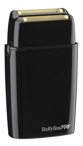 AFEITADORA MÉTALICA DOBLE HOJA INALÁMBRICA BABYLISSPRO NEGRO - 1