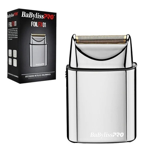 AFEITADORA FOIL FX01 MÉTALICA INALÁMBRICA BABYLISSPRO - 1