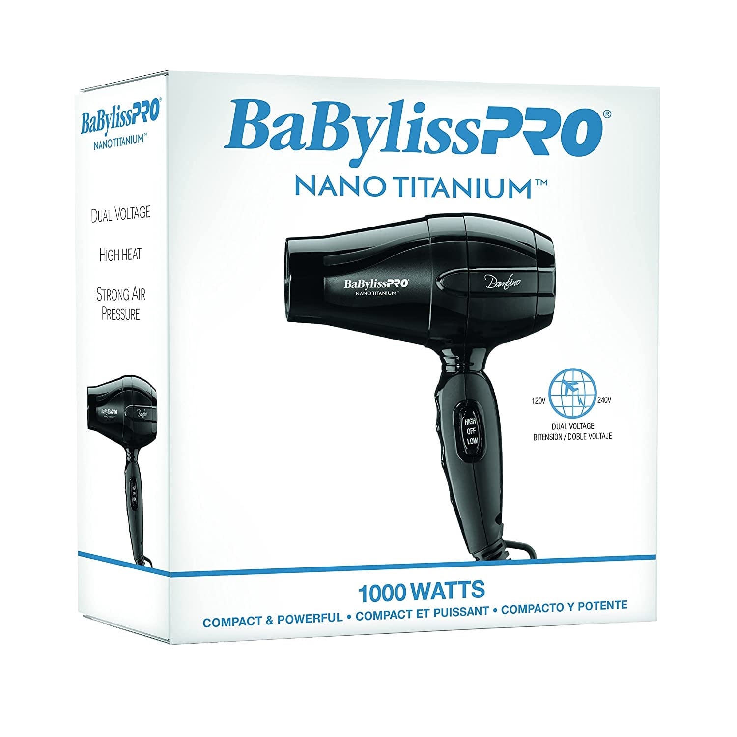 SECADOR DE VIAJE BAMBINO BABYLISSPRO - 4