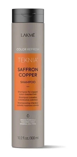 SHAMPOO LAKME TEKNIA COLOR REFRESH SAFFRON COPPER 300ML - 1