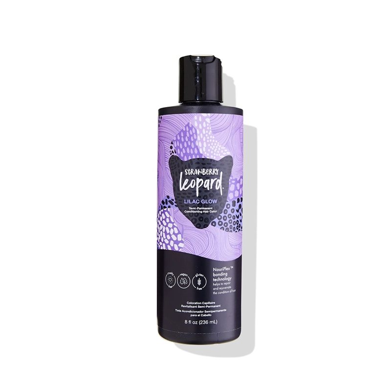 TINTURA SEMI-PERMANENTE LILAC GLOW STRAWBERRY LEOPARD 236 ML - 1