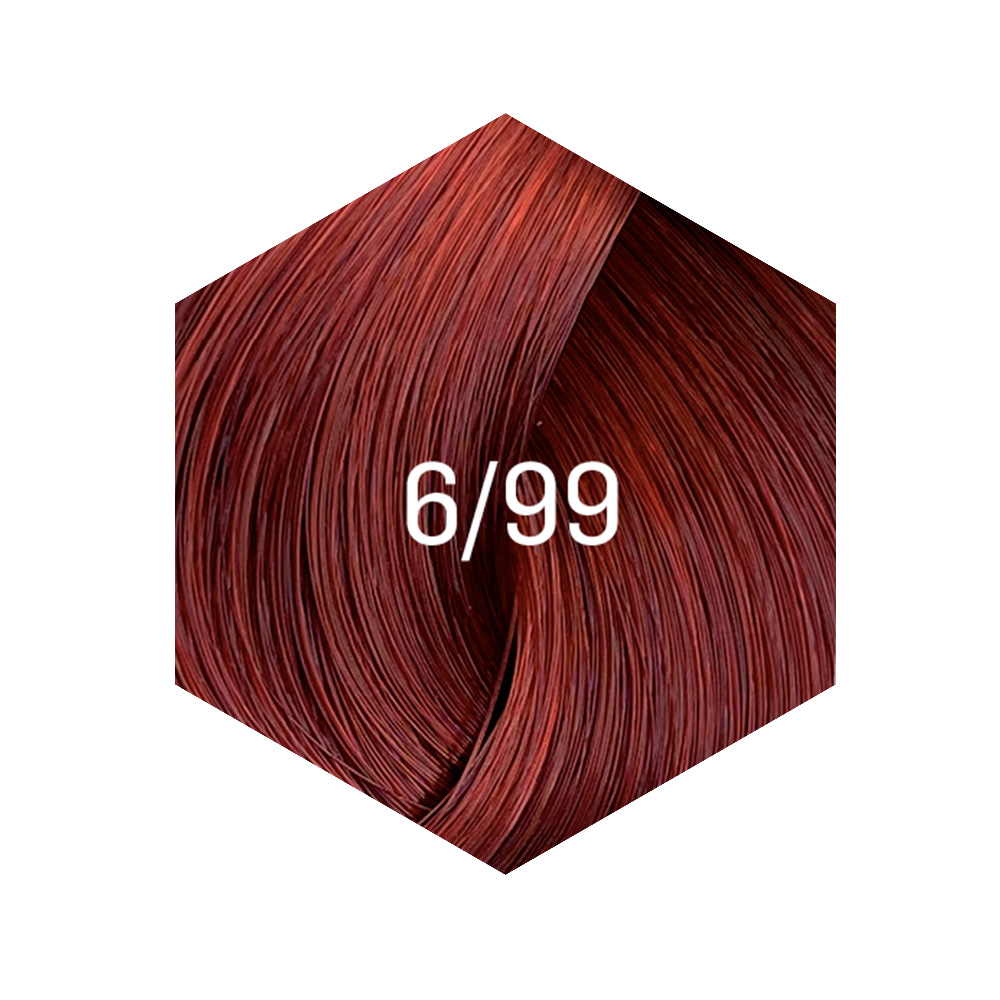 TINTURA PERMANENTE 60ML 6/99 RUBIO OSCURO ROJO ROJO - 2