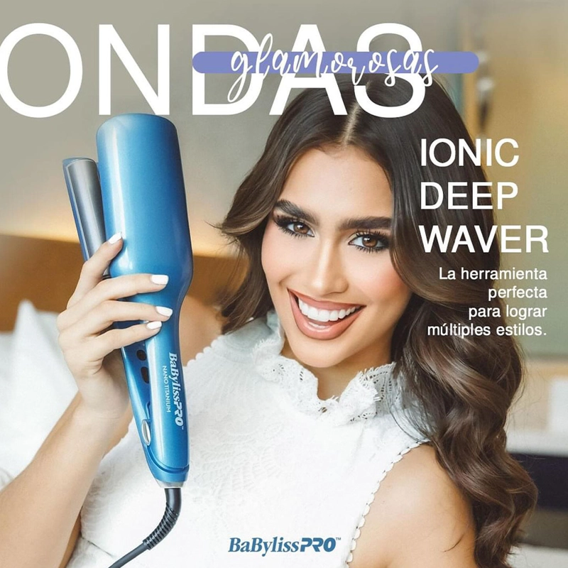 ONDULADOR DE CABELLO BABYLISS COMPACTO PRO BNTMDWUZ WAVER - 3