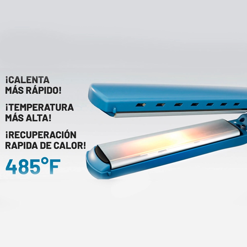 ALISADOR DE CABELLO BABYLISS PLANCHA NANO TITANIUM PRO BNT9091TXLUZ XL - 8