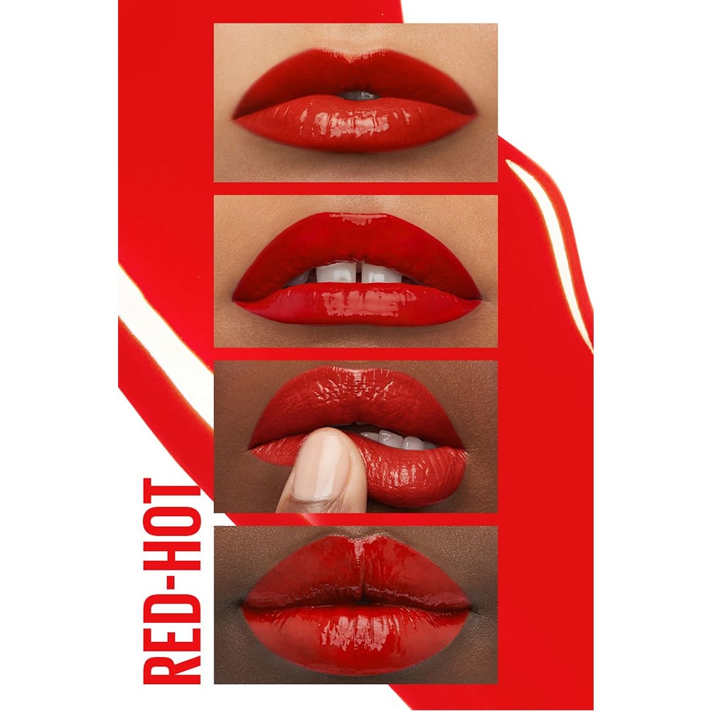 LABIAL MAYBELLINE VINYL RED HOT - 2