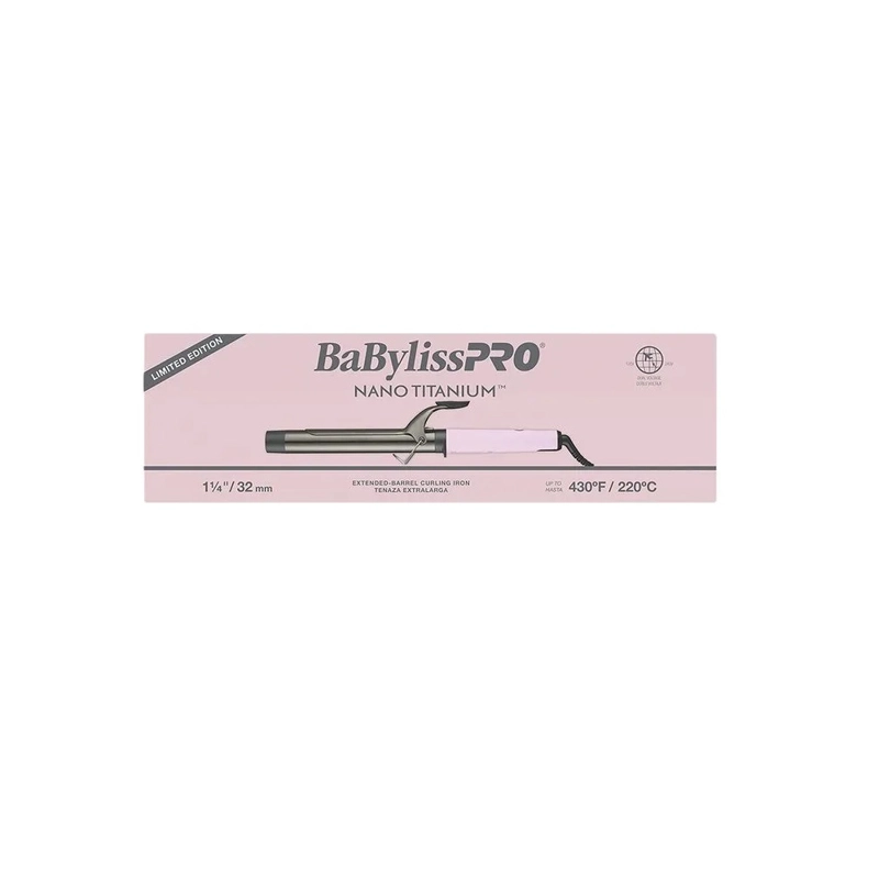 ONDULADOR EXTRALARGO 32MM BABYLISSPRO ROSA - 4