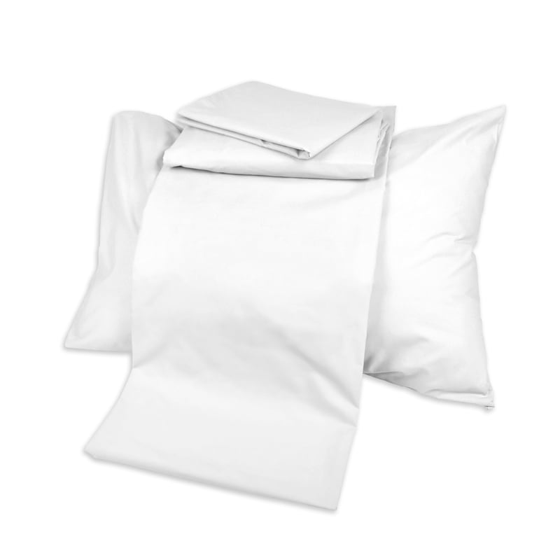 SET SÁBANAS LOURDES MAISON 200 HILOS BLANCO - 1
