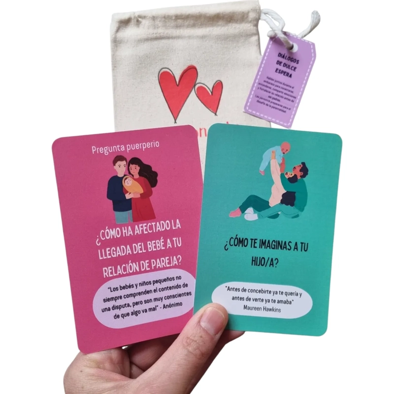 CARTAS PARA EMBARAZADAS - DIALOGOS DE DULCE ESPERA - REGALO BABY SHOWER - 1