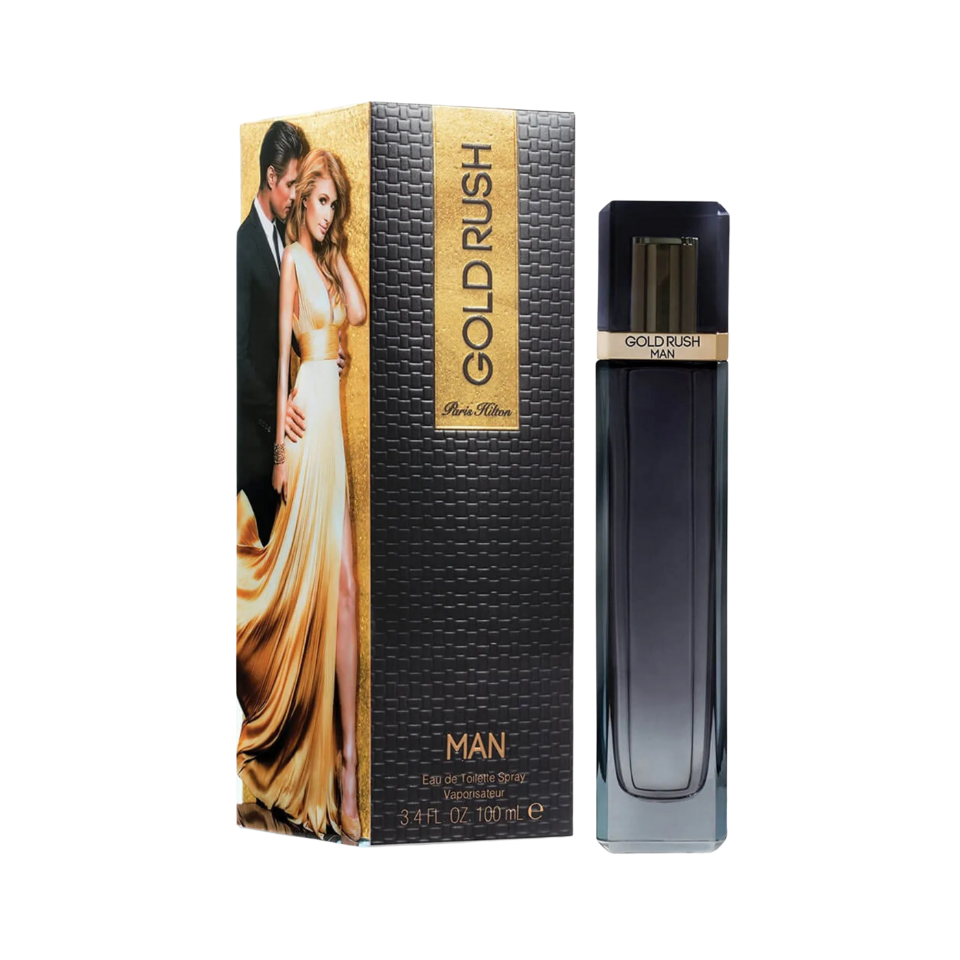 PARIS HILTON GOLD RUSH MEN EAU DE TOILETTE/PARFUM 100 ML – HOMBRE - 1