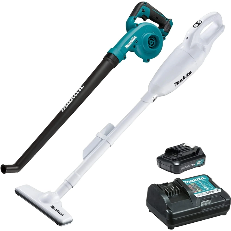 KIT ASPIRADORA + SOPLADOR MAKITA 12 VOLTS CLX248 - 1