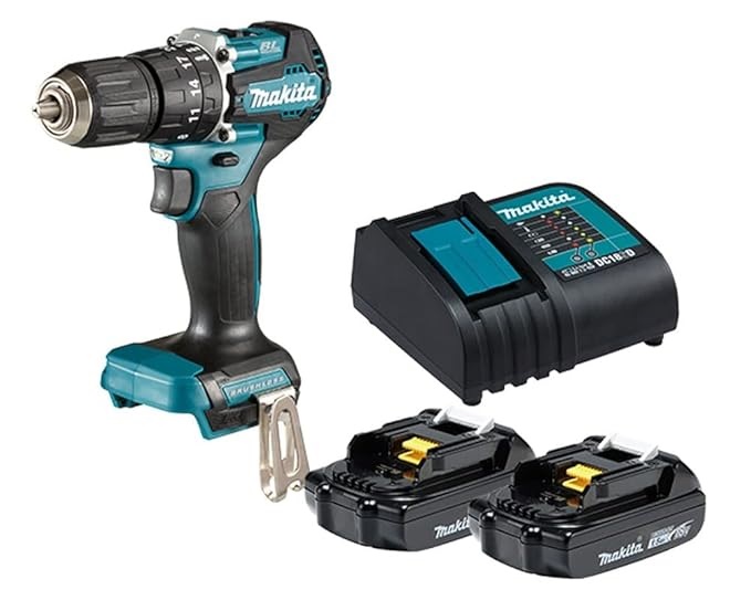 TALADRO ATORNILLADOR PERCUTOR INALÁMBRICO 18V 40 NM - 1