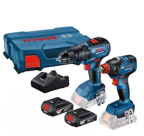 COMBO BRUSHLESS: GDX 18V-200 + GSB 18V-50 PROFESSIONAL / 06019J22E1 - 1