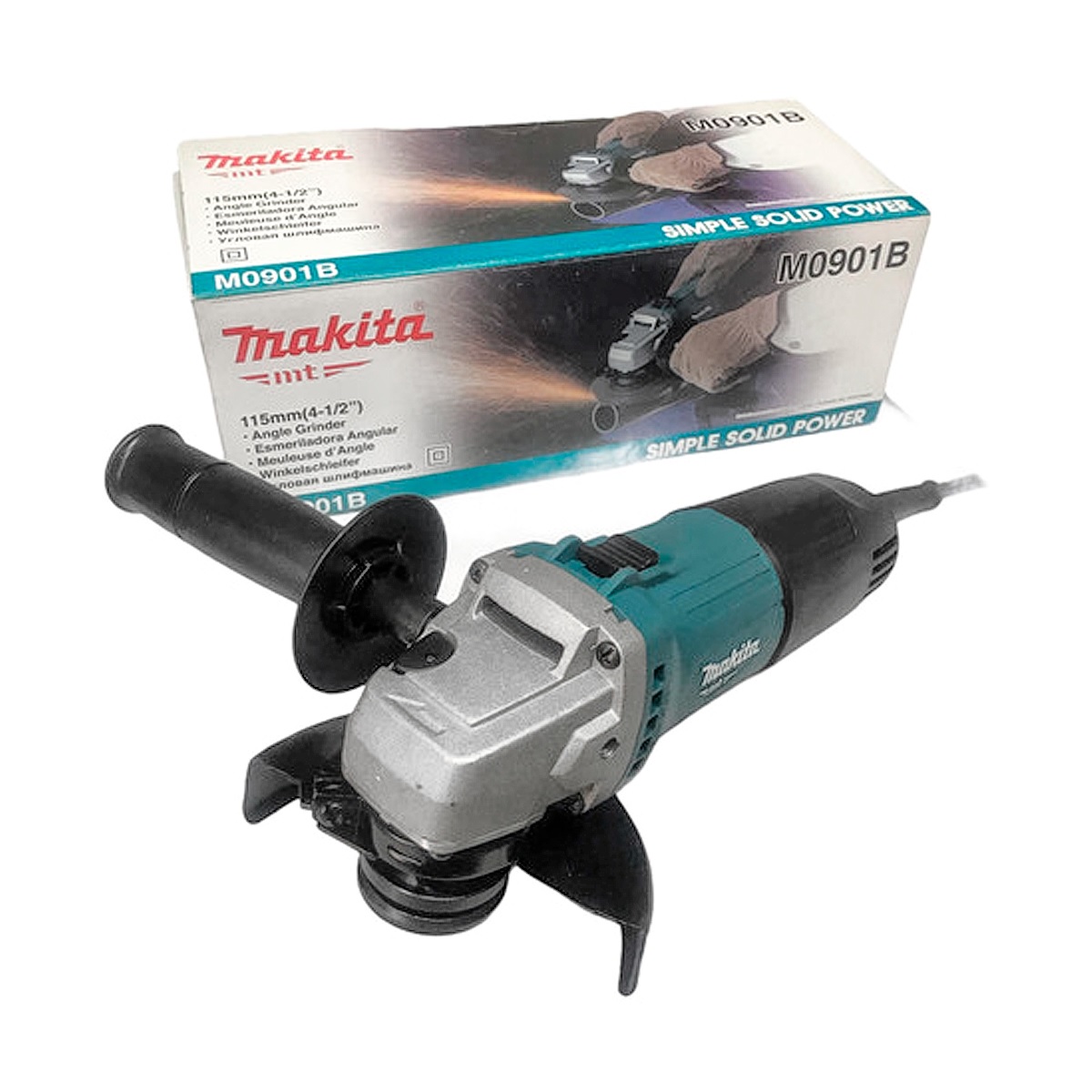 ESMERIL ANGULAR 115MM (4-1/2) MAKITA 540W M0901B - 1