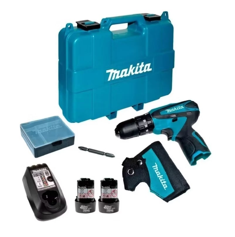 TALADRO ATORNILLADOR INALÁMBRICO 24 NM MAKITA DF330DWE - 1
