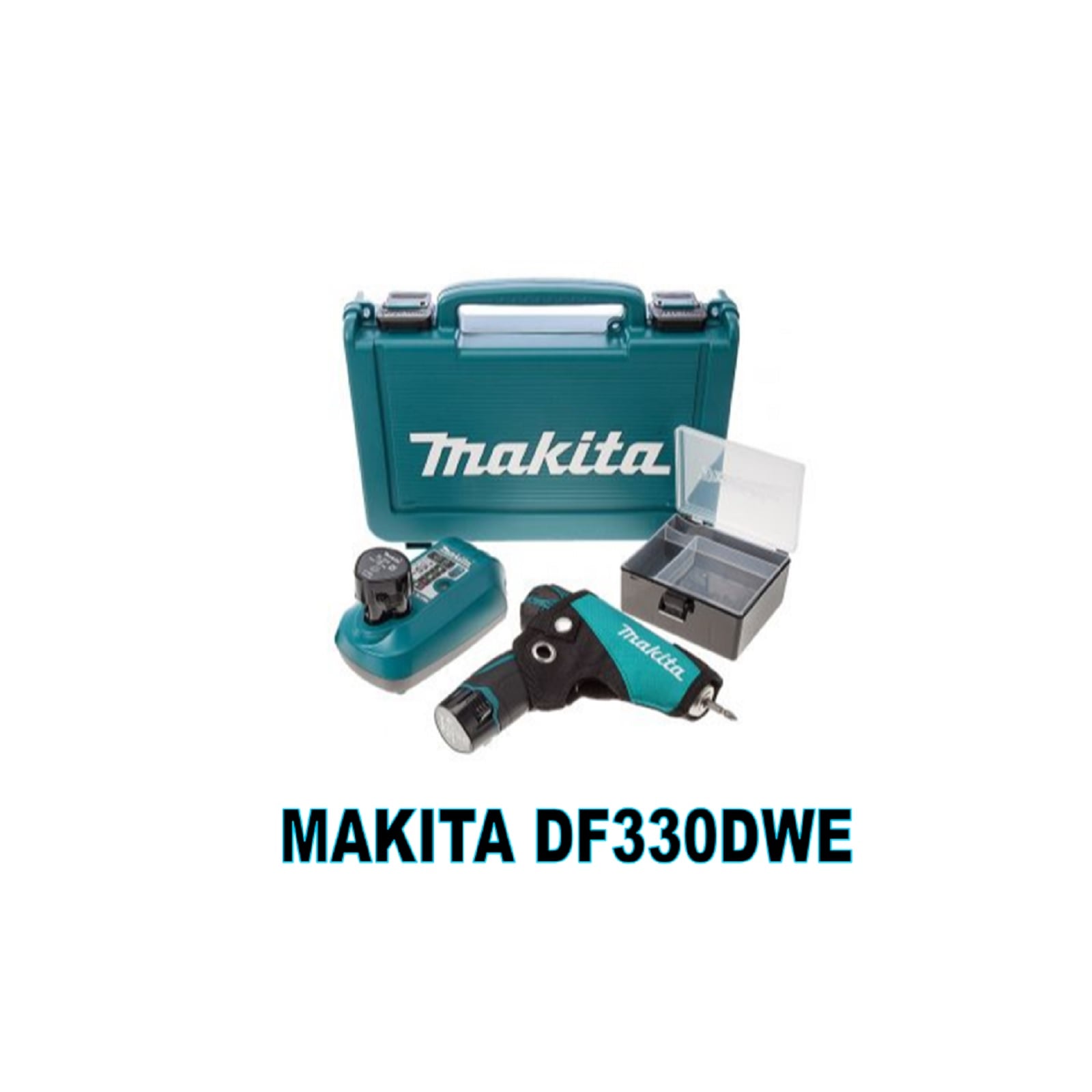 TALADRO ATORNILLADOR INALÁMBRICO 24 NM MAKITA DF330DWE - 2