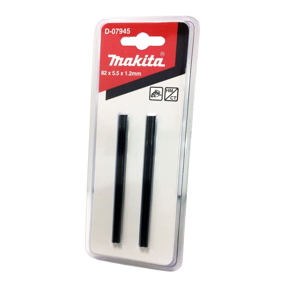 CUCHILLAS MAKITA D-07945 2 PIEZAS CEPILLO HM 82 MM - 1