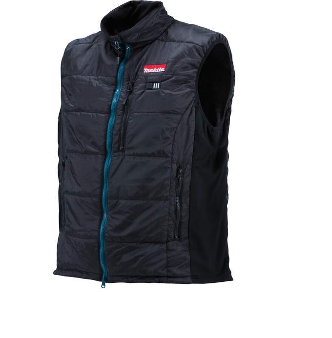 CHALECO MAKITA CLIMATIZADA INALAMBRICA 12V MAX CXT TALLA 3XL SIN MANGAS CV101DZ3XL - 1