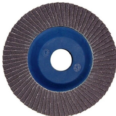DISCO MAKITA FLAP 115 X 22.23 MM GRANO 120 CARBURO SILICIO CONCRETO.D-28189 - 1