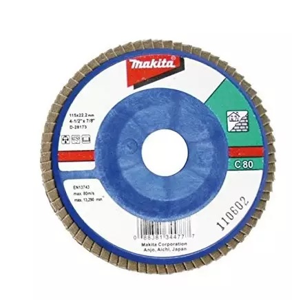 DISCO MAKITA LAMINAS CARBURO SILICIO NYLON 180 MM G120 D-28248 - 1