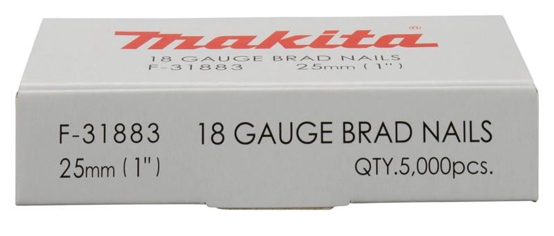CLAVO MAKITA AGUJA 18 GA 1.2 MM LARGO 25 MM 5000U F-31883 - 1