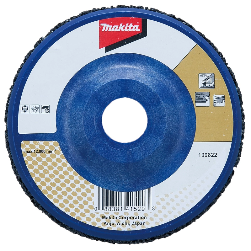 DISCO MAKITA LIMPIADOR NYLON NEGRO 180 X 22.23 MM B-36239 - 1