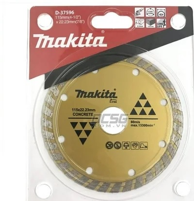 DISCO MAKITA DIAMANTADO ESMERIL 4-1/2 115 X 22.25 MM D-37596 - 1