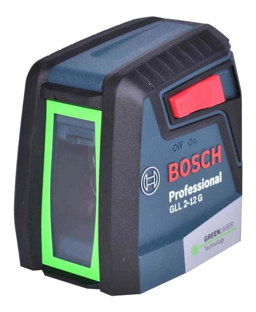 NIVEL BOSCH LÁSER VERDES ALCANCE 12M SOPORTE GLL 2-12 G 0601063VD0 - 1