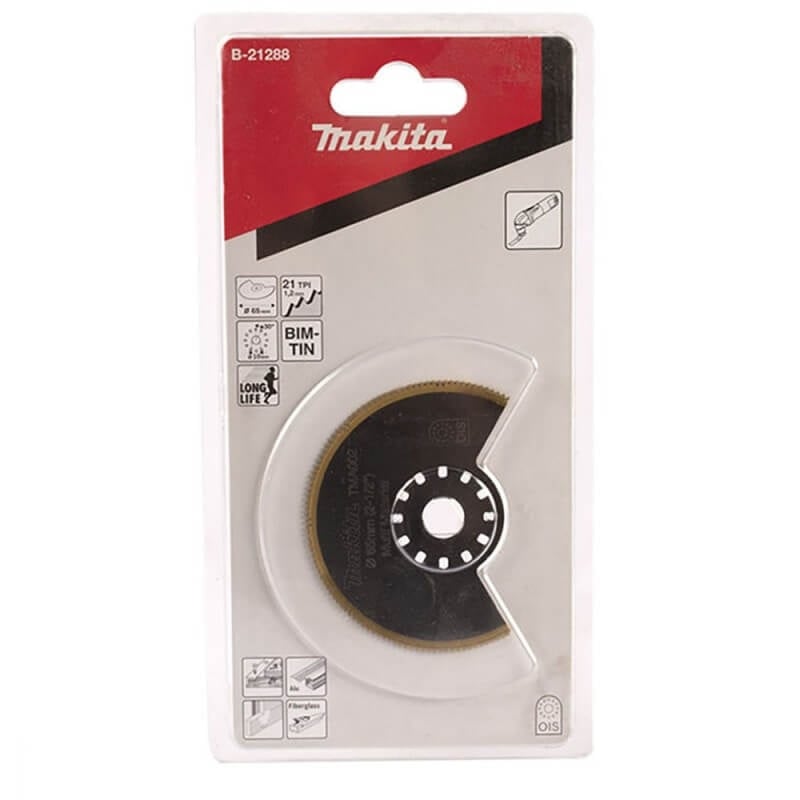 DISCO MAKITA BIMETAL ACERO-TITANIO CORTE MÚLTIPLES MATETIALES MADERA ALUMINIO METAL FIBRA - 1