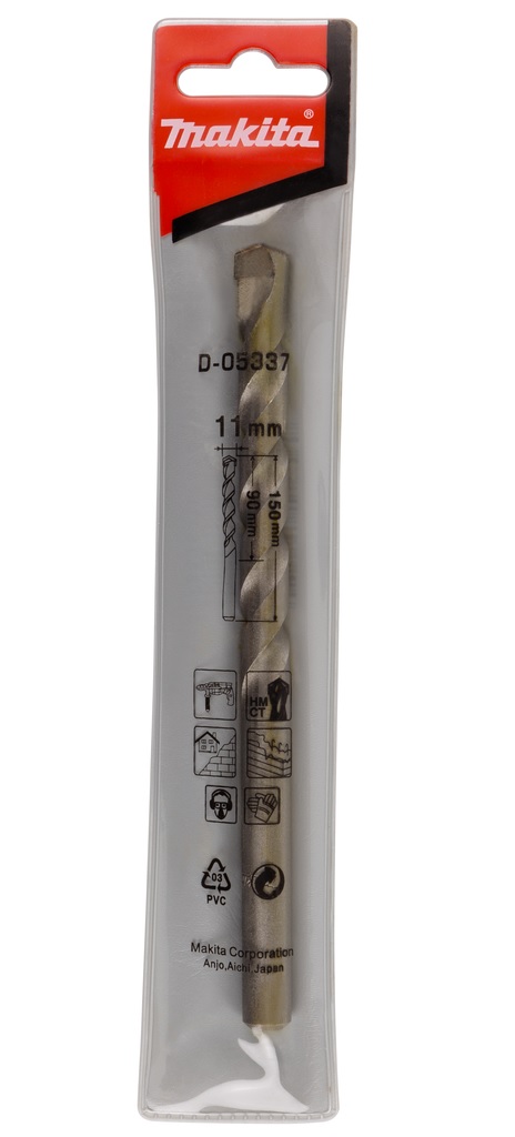BROCA MAKITA CONCRETO 11 X 150 MM D-05337 - 1