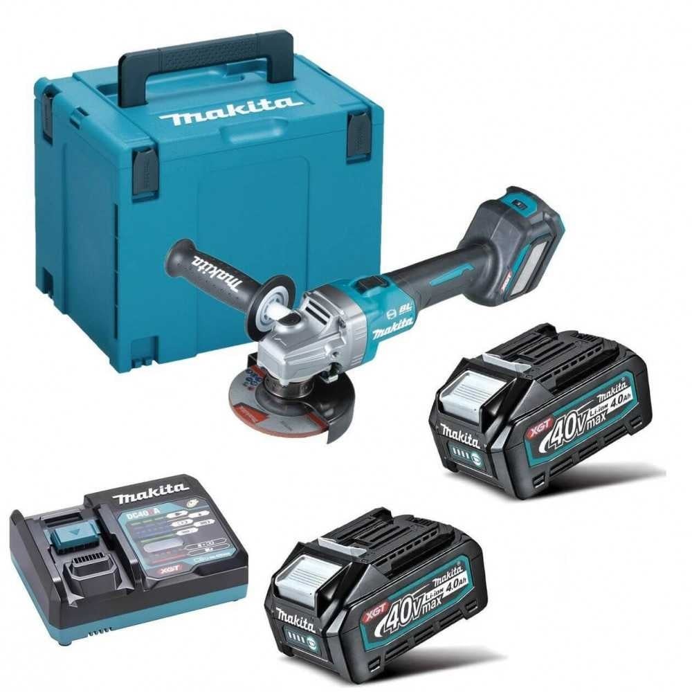 ESMERIL ANGULAR MAKITA 4 1/2 125 MM 40V X.LOCK GA043GM202 - 1