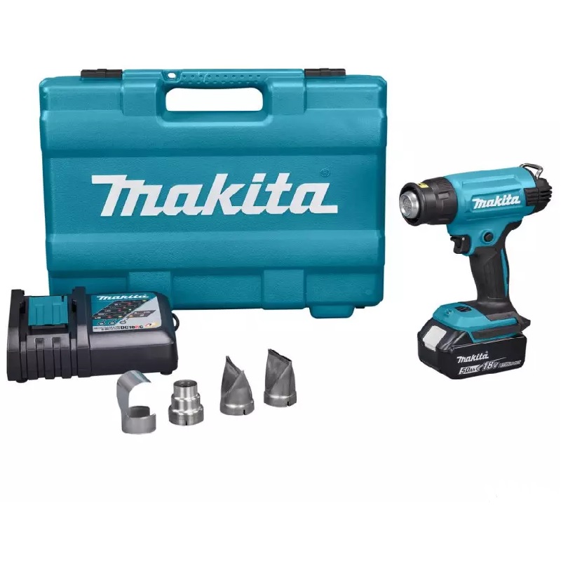 PISTOLA CALOR MAKITA INALÁMBRICA LXT 18V DHG181RT - 1