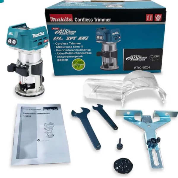 RECORTADORA INALÁMBRICA 40V MÁX XGT MAKITA RT001GZ04// SIN BATERIA NI CARGADOR - 1