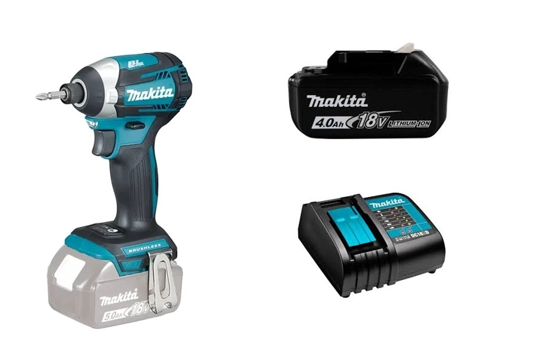ATORNILLADOR IMPACTO 175 NM BRUSHLESS 18V MAKITA DTD154 (4,0 AH) - 2
