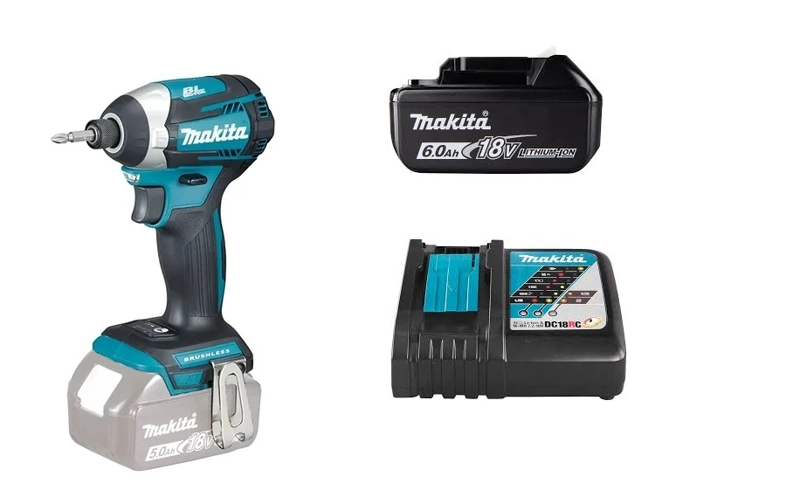 ATORNILLADOR IMPACTO 175 NM BRUSHLESS 18V MAKITA DTD154 (6,0 AH) - 2