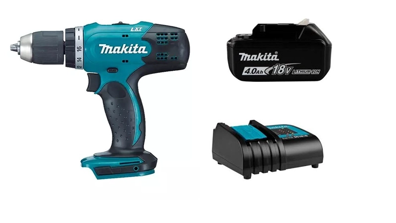 TALADRO ATORNILLADOR 18V INALAMBRICO 42 NM MAKITA DDF453 (4 AH) - 1