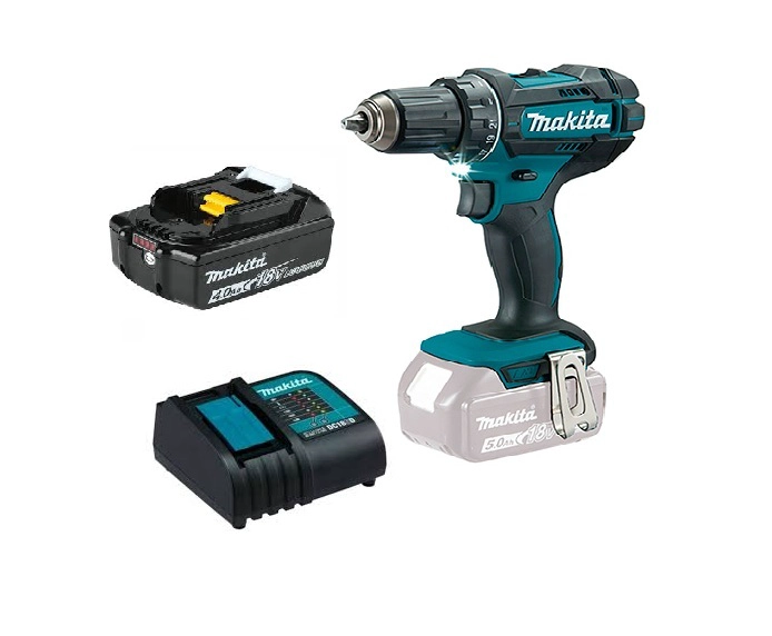 TALADRO ATORNILLADOR 18V INALAMBRICO 62 NM MAKITA DDF482 (4 AH) - 1