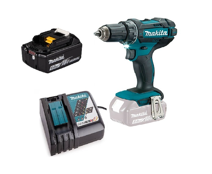 TALADRO ATORNILLADOR 18V INALAMBRICO 62 NM MAKITA DDF482 (6 AH) - 1