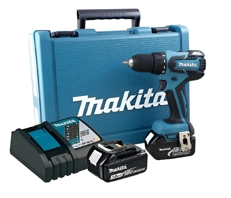 TALADRO ATORNILLADOR 18V INALAMBRICO 45NM MAKITA DDF459RFE - 1