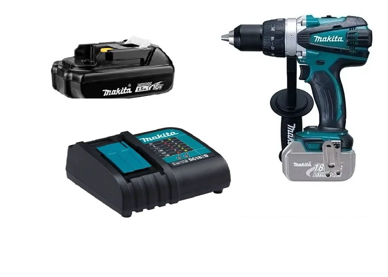 TALADRO ATORNILLADOR 91 NM INALAMBRICO 18V MAKITA DDF458 (1.5 AH) DDF458VH15 - 1